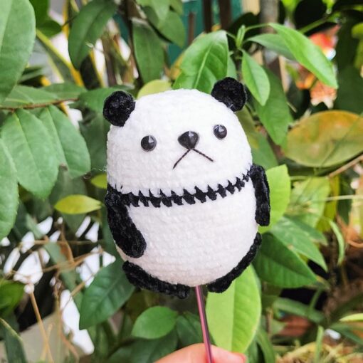 Adorable Little Stuffed Panda